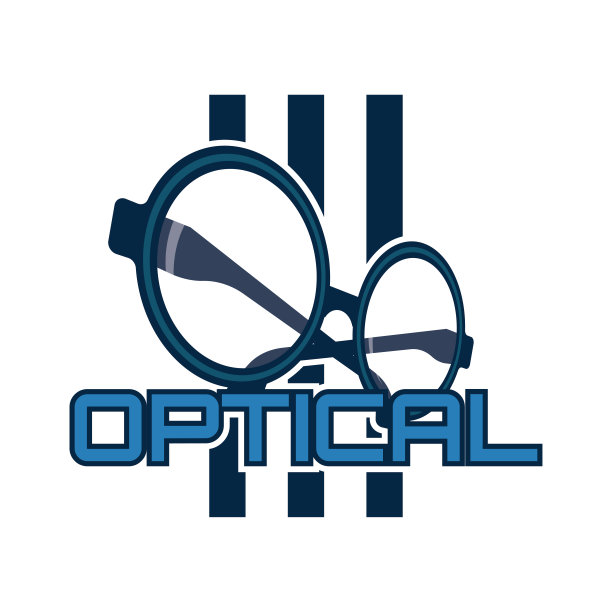 眼科诊所/眼科诊所/眼科/验光师图标白色背景，矢量插图图片下载