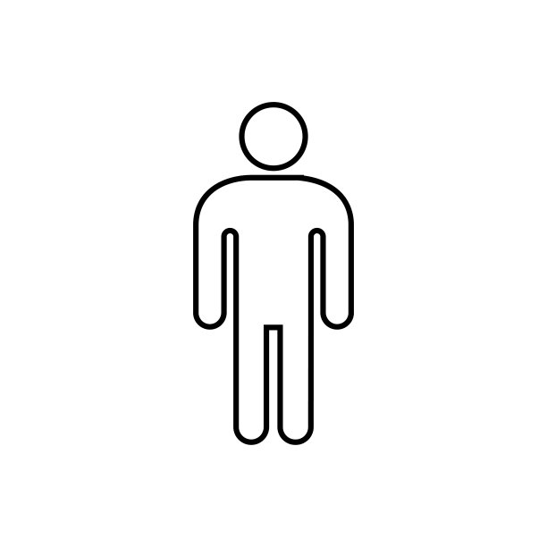 男人 - 矢量图标，用于您的Logo、Web、移动应用UI设计图片下载