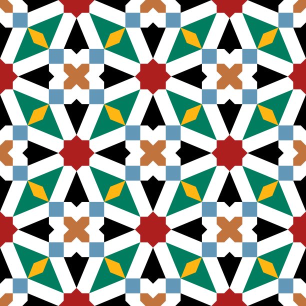 摩洛哥无缝模式。图片下载