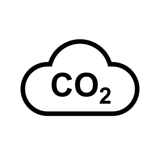 CO2云图标，烟雾污染物危害，烟雾污染概念，环境污染，排放，二氧化碳公式符号-向量图片下载