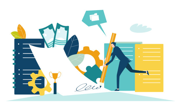 商人签署合同。更好的机会，区域增长，更高的薪水，一起工作，取得进步，成功的方式移动业务图片下载