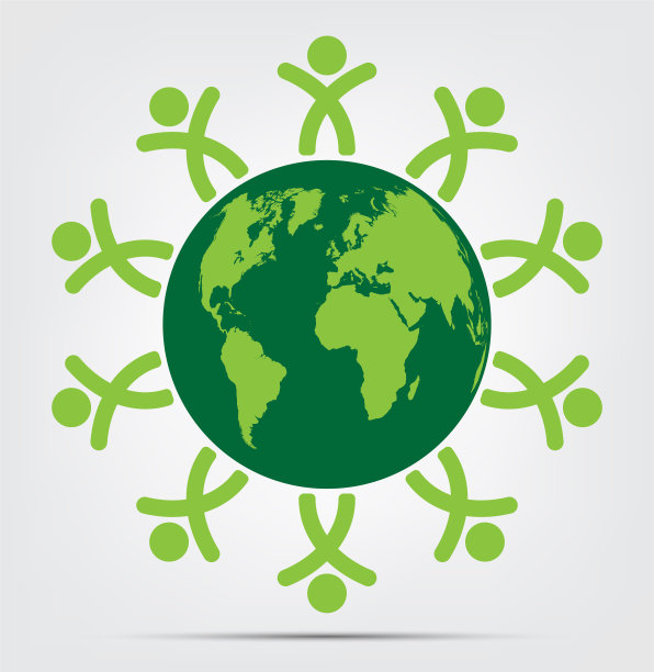 十人一组围成一圈。手牵手。峰会的工作人员在同一个动力室开会。图片下载