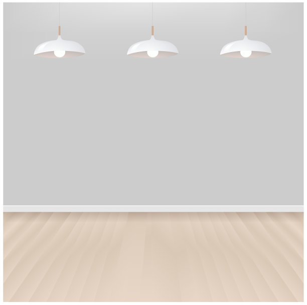 灰色背景的白色羔羊图片下载