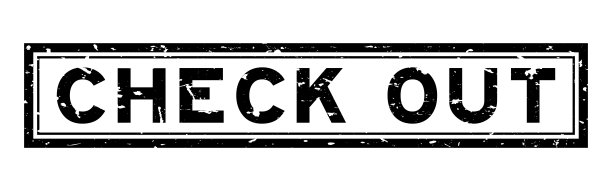 垃圾黑检查字方橡胶印章印章上的白色背景图片下载