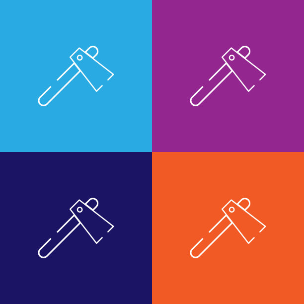 ax图标。万圣节插画元素。优质的图形设计图标。标志和符号收集图标为网站，网页设计，移动应用程序图片下载