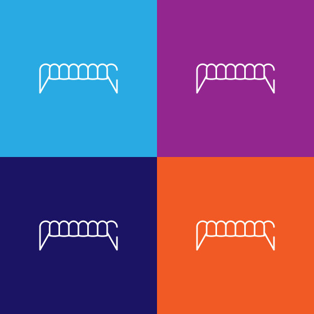 尖牙图标。万圣节插画元素。优质的图形设计图标。标志和符号收集图标为网站，网页设计，移动应用程序图片下载