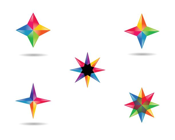 明星矢量图标图片下载