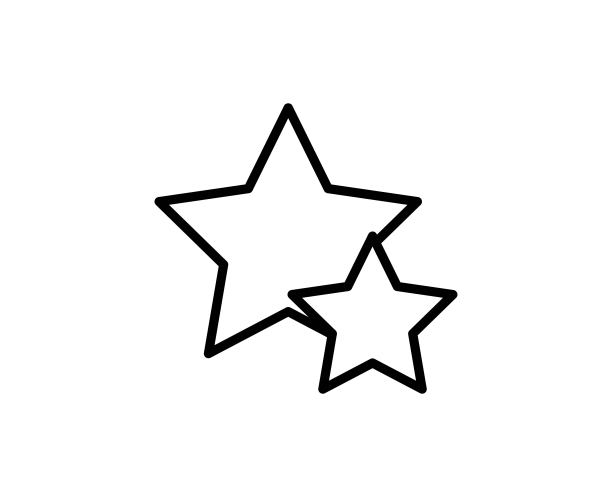 星星线条图标图片下载