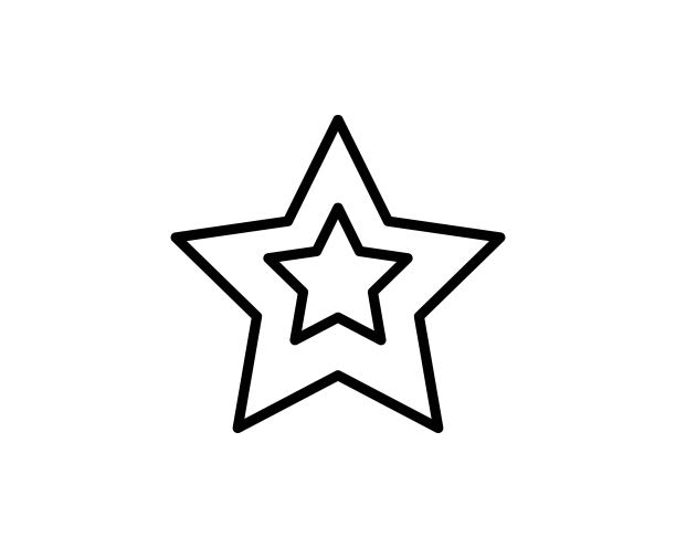 星星线条图标图片下载