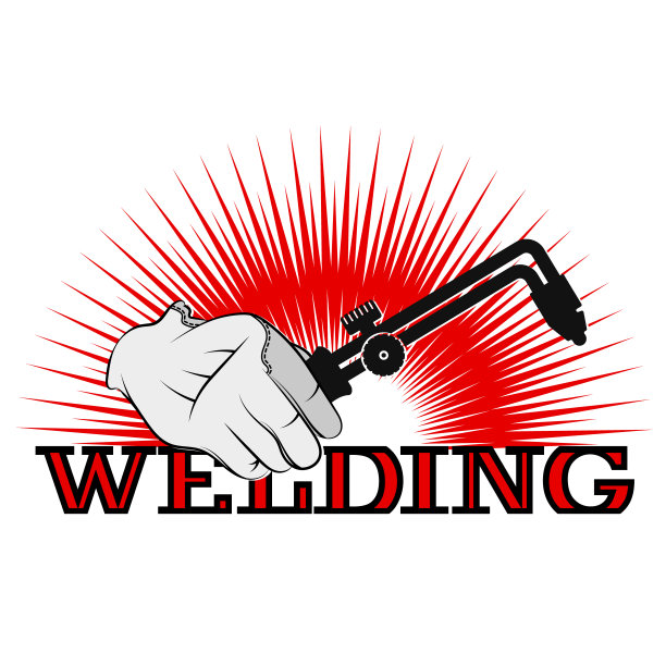 电焊机在手中象征着企业图片下载