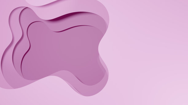 剪纸抽象背景。3 d渲染。图片下载