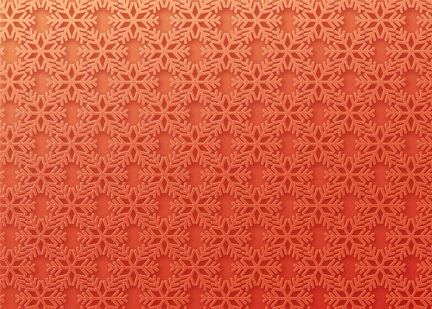 冬季模式的背景。雪花点缀向量。图片下载