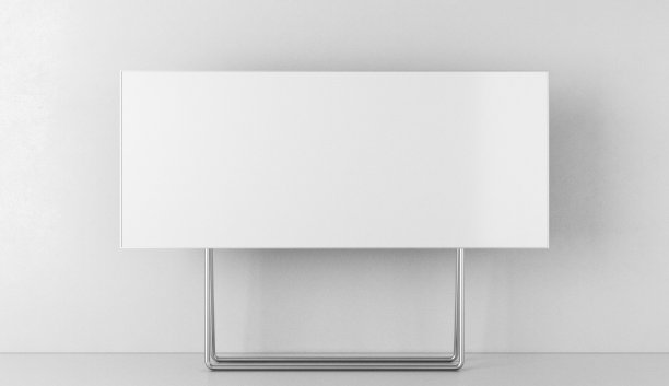 办公室内部有空白白板图片下载