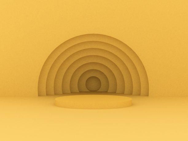 抽象的黄色组成图片下载