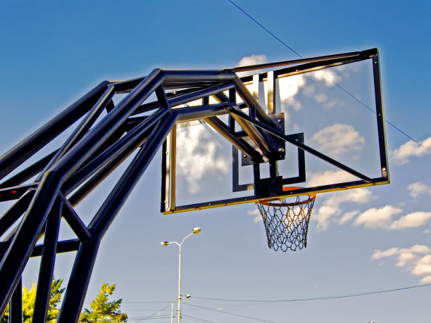 尼斯市住宅区的城市休闲篮球场(图25)图片下载