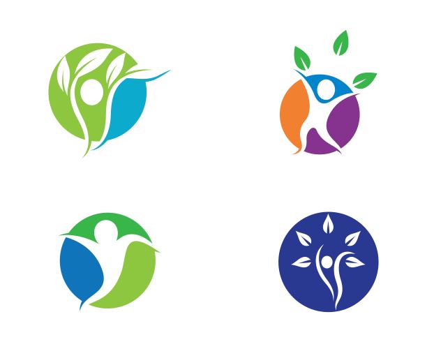 Wellnes符号向量图标图片下载