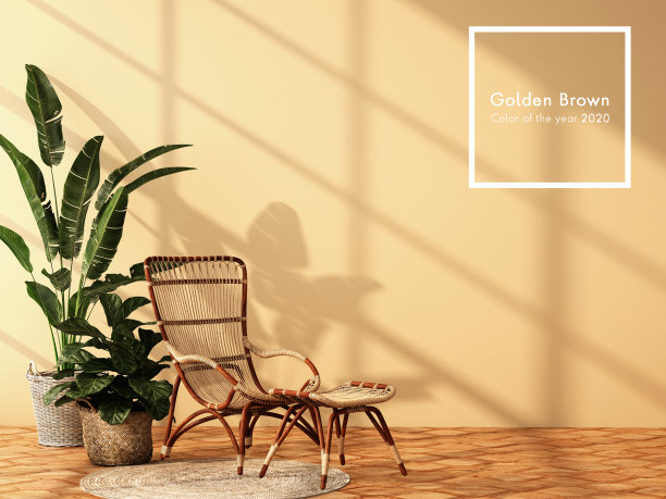 室内设计色彩趋势2020,3d渲染，3d插图图片下载