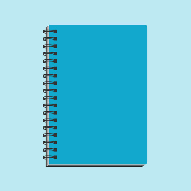 笔记本平板图标记事本空白模型模板图片下载