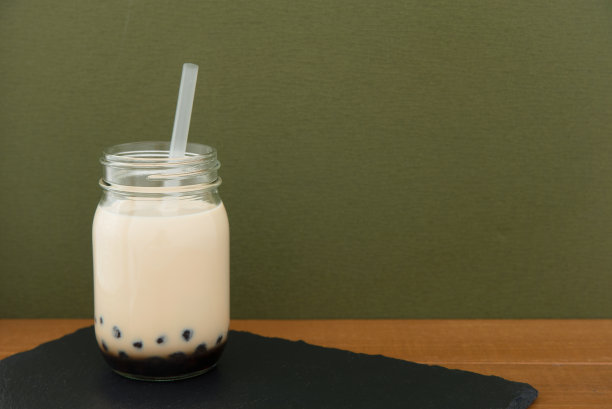 红糖珍珠奶茶素材图片