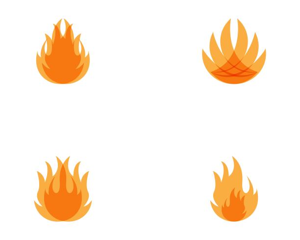 火焰图标模板图片下载