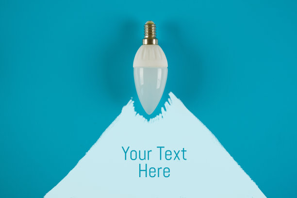 灯泡作为一个想法的象征图片下载