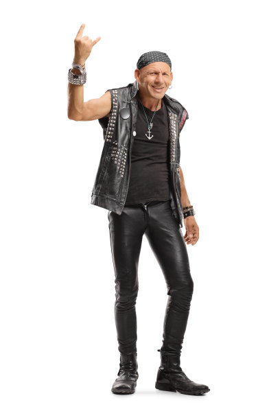 头巾上有喇叭标志的庞克图片下载