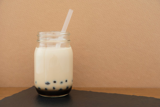 红糖珍珠奶茶素材图片