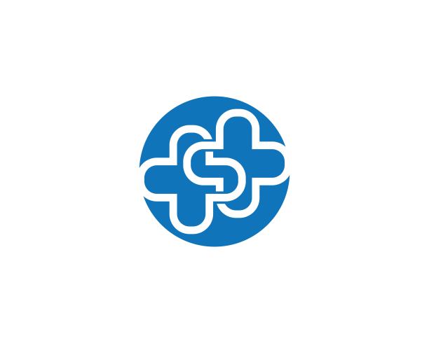 医学交叉矢量图标图片下载