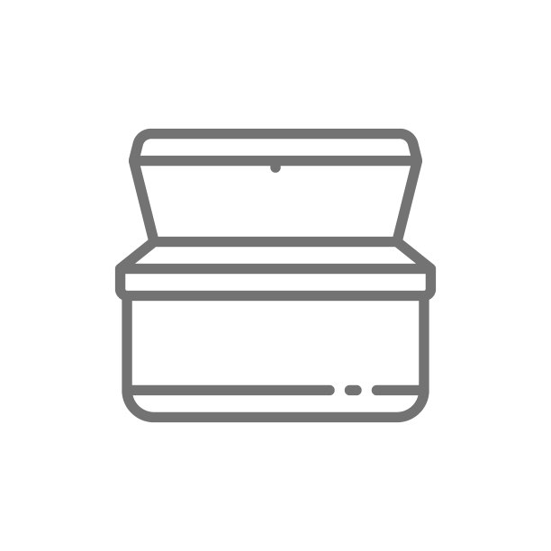 冰淇淋冷冻柜线性图标图片下载
