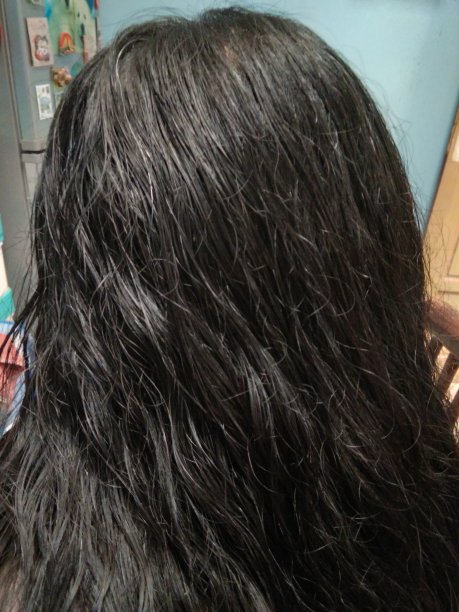 头发的形状女人黑色长发的形状图片下载