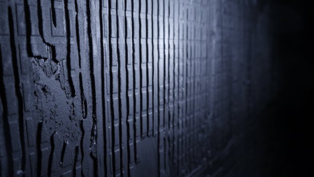 黑色墙壁纹理图片下载