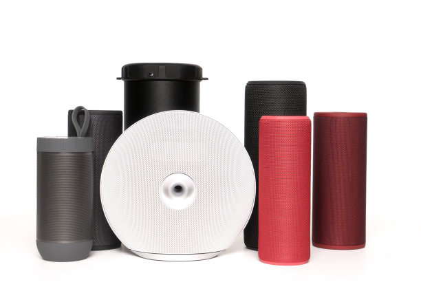 便携式蓝牙扬声器和扬声器白色图片下载