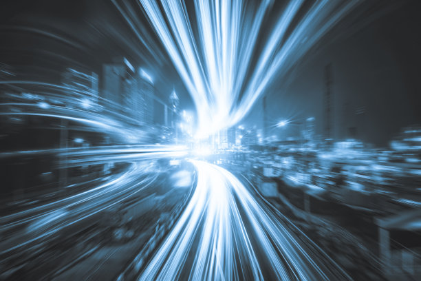 香港城市景观的单色色调图片下载