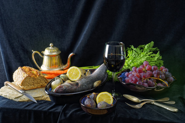 鱼的静物图片下载