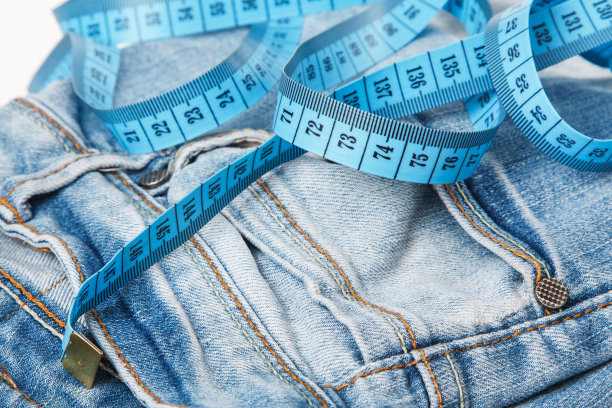 牛仔裤和卷尺图片下载