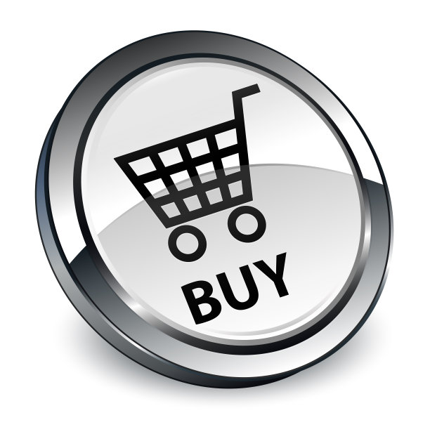 购买3d白色圆形按钮图片下载