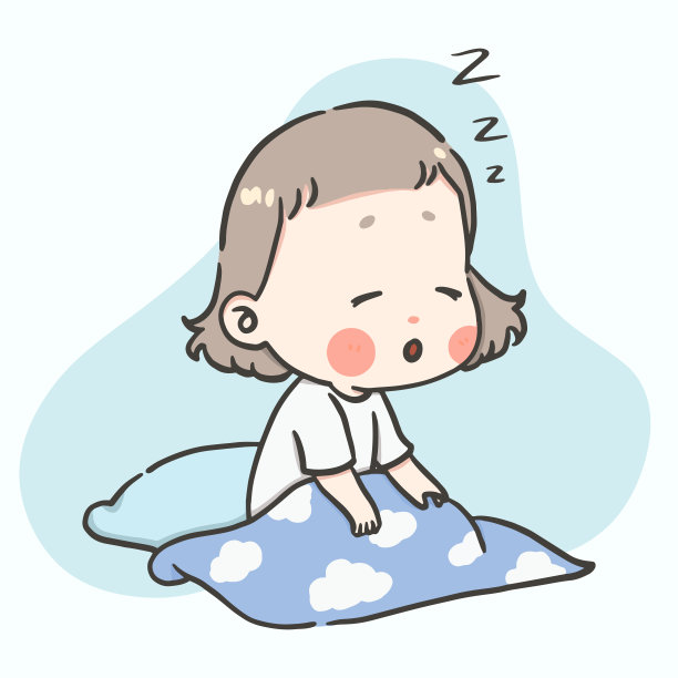 可爱的可爱女孩，在白色的背景上有各种动作和感觉图片下载