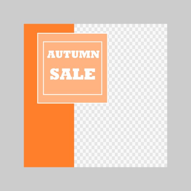 社交媒体的旗帜。推广网站模板为每一个社会媒体，杂志，小册子。现代设计销售。向量。图片下载