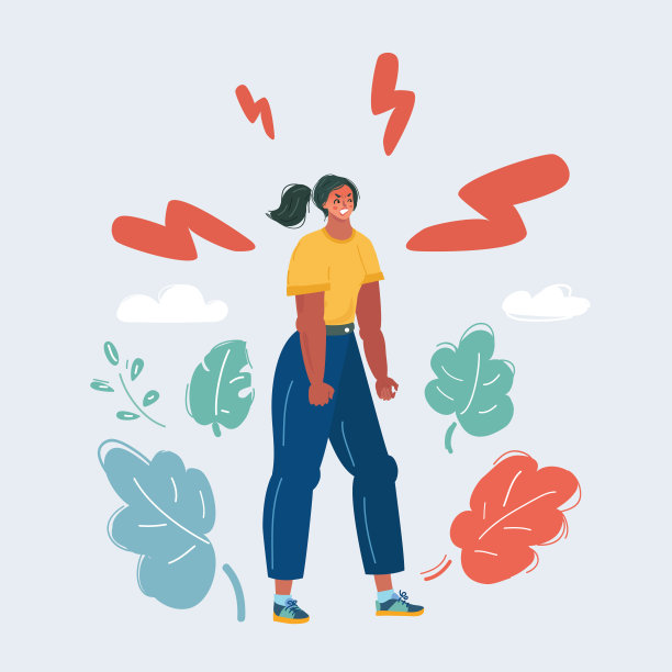 愤怒的女人在大声尖叫图片下载