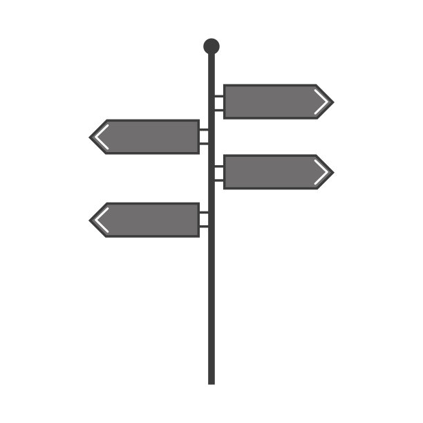 矢量方向标志图片下载