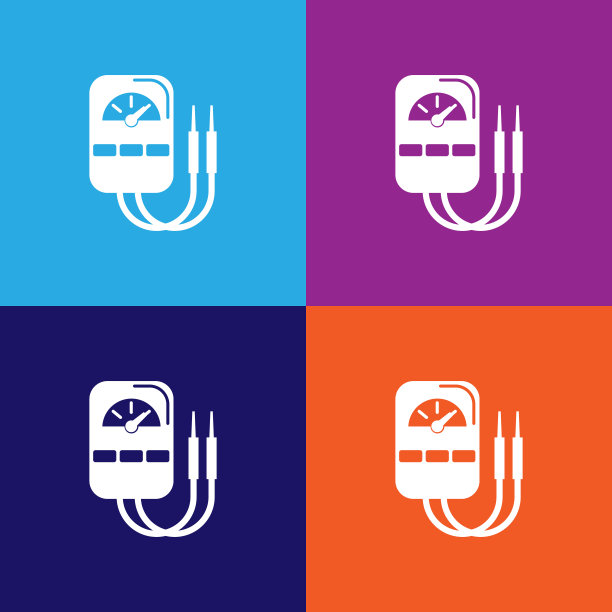 万用表图标。符号和符号可以用于网页，标志，手机应用程序，UI，用户体验图片下载