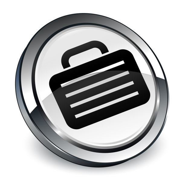 包图标3d白色圆形按钮图片下载