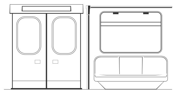 地铁车厢内部图片下载