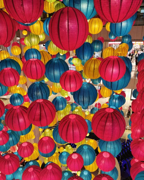 气球灯在马来西亚云顶图片下载