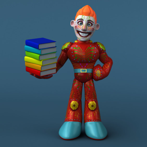 墨西哥英雄- 3D插图图片下载