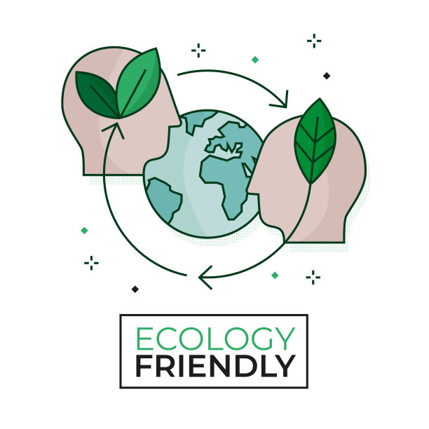 生态思维图标-生态友好-可编辑笔画图片下载