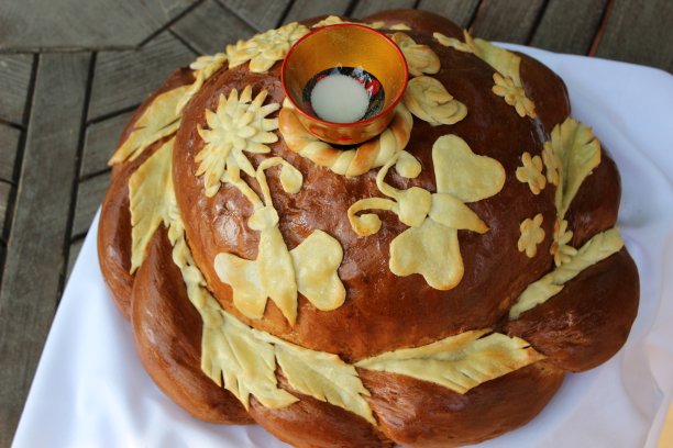 漂亮的面包和图案图片下载