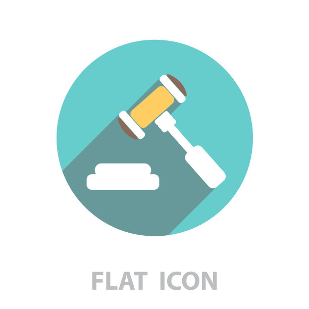 法官或拍卖锤图标图片下载