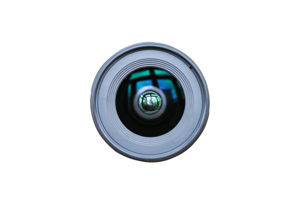镜头孤立在白色背景上。摄影技术。图片下载