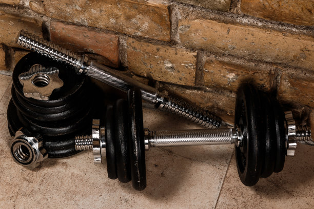 沉重的黑色哑铃图片下载